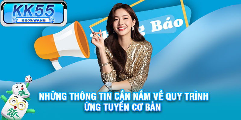 Những thông tin cần nắm về quy trình ứng tuyển cơ bản 